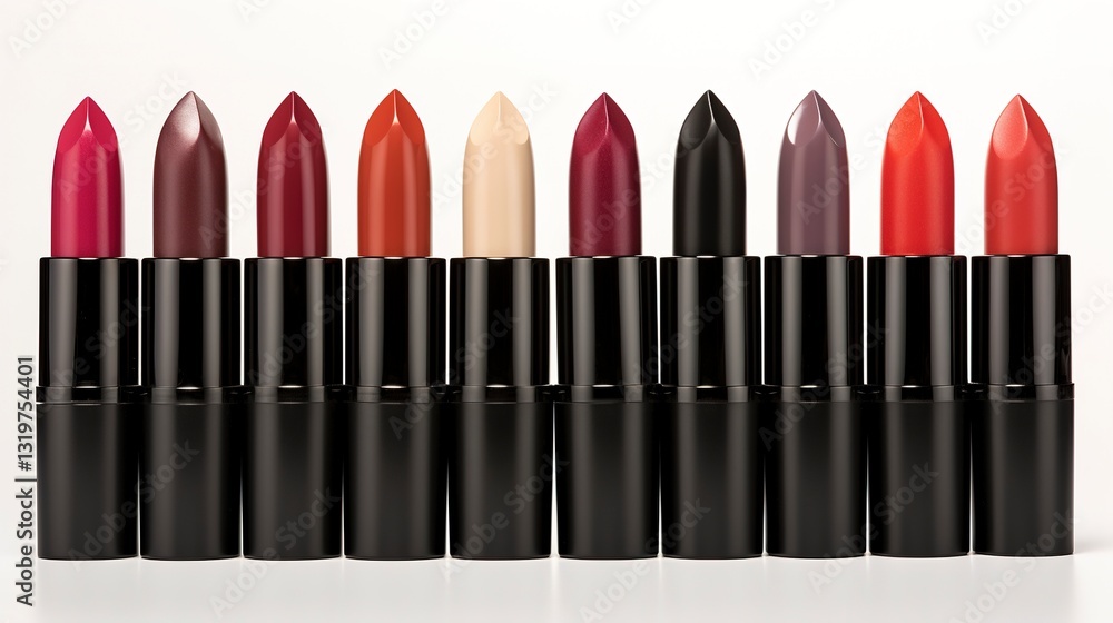 Fototapeta premium A photo of Lipstick Collection