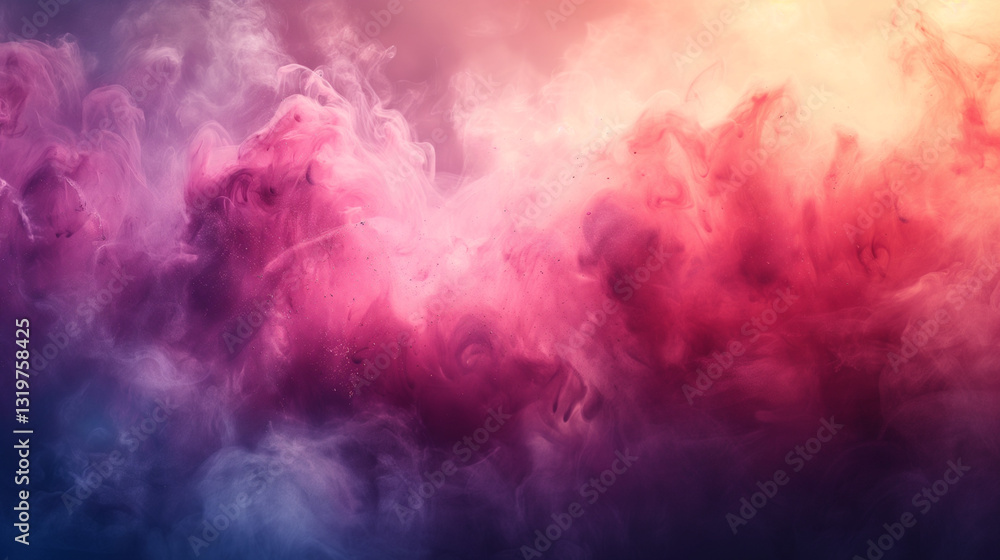Vibrant Abstract Smoke or Fog in Gradient of Red and Blue watercolors Vibrant Abstract Smoke or Fog in Gradient of Red and Blue watercolors