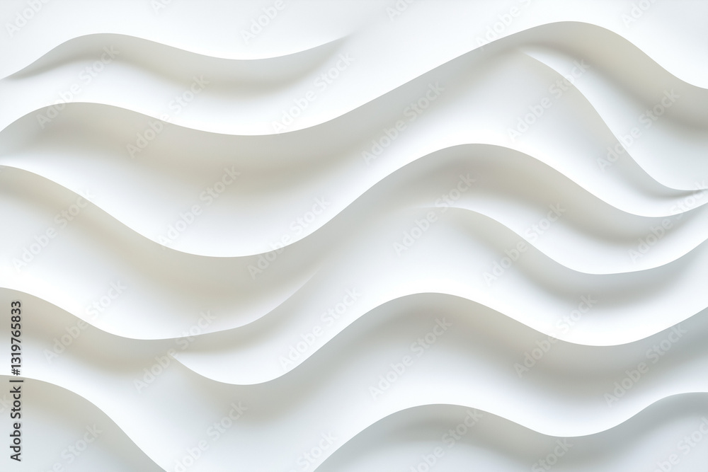 Obraz premium Abstract white silk background