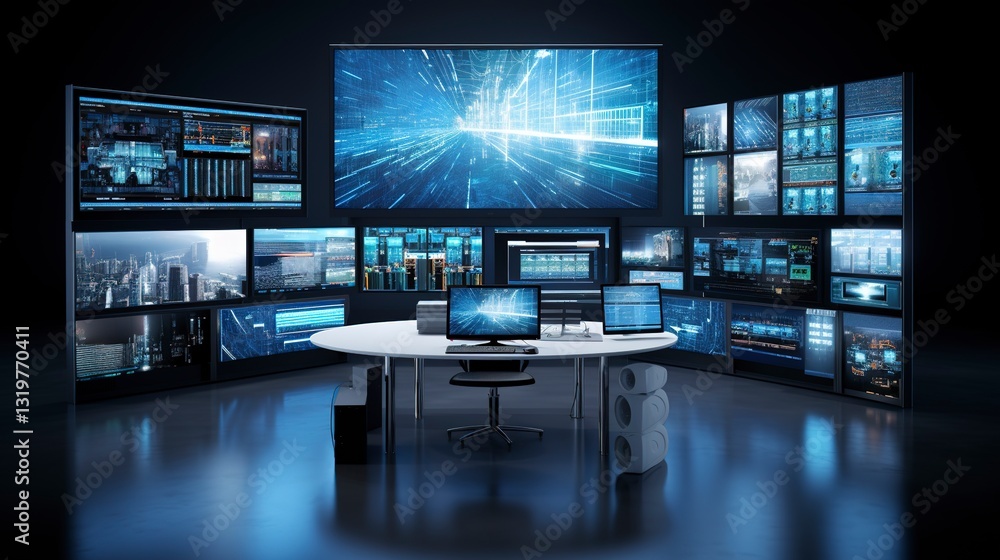 Fototapeta premium A photo of System Integration Solutions