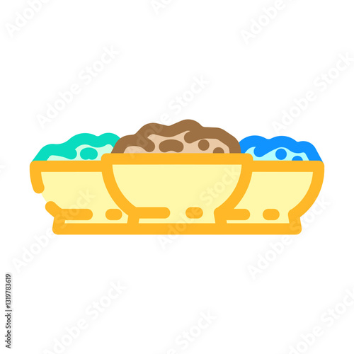 chutney condiment color icon vector illustration
