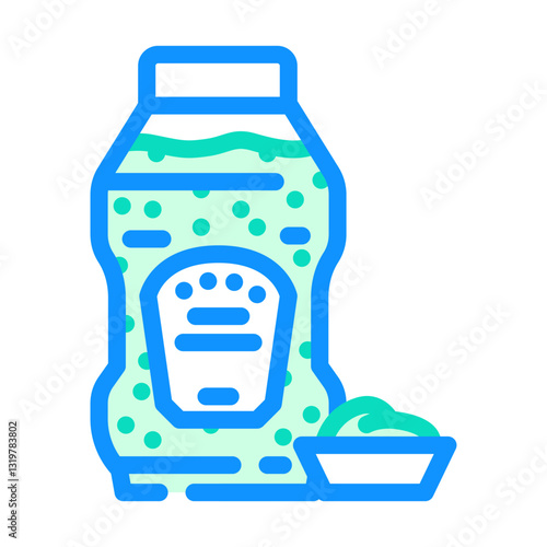 relish condiment color icon vector illustration