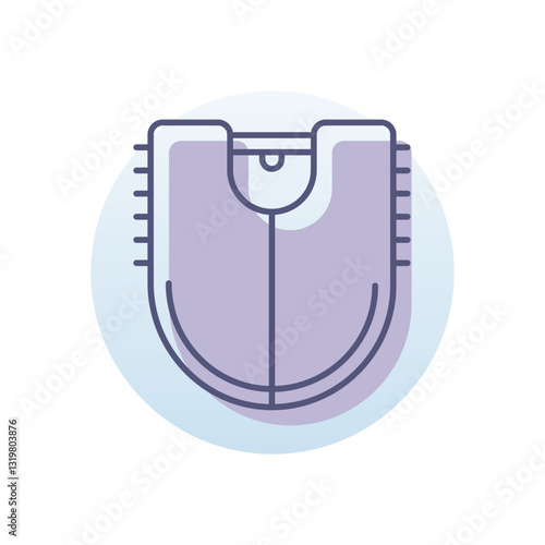 Lather Chaps Vector icon