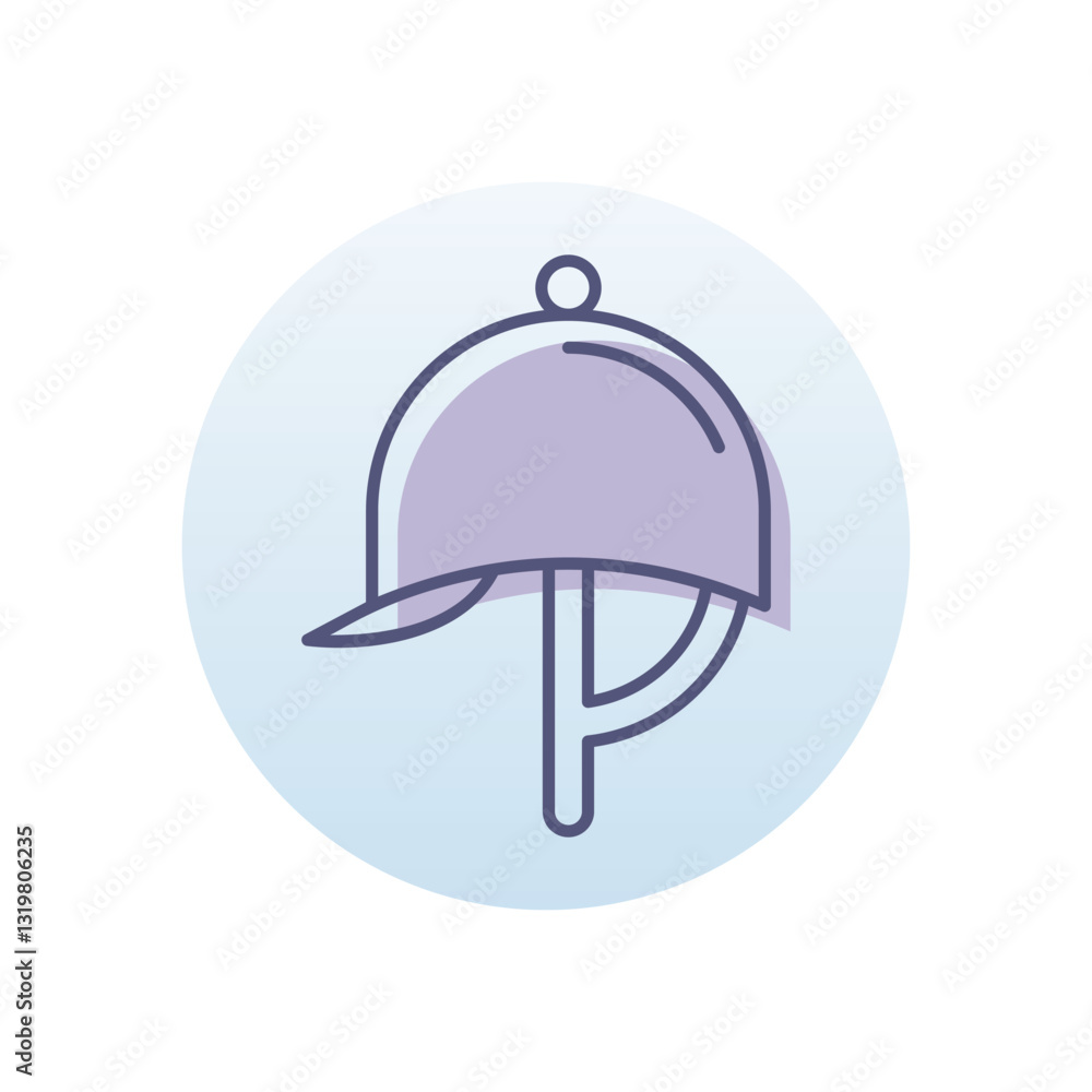 Helmat Vector icon Helmat Vector icon