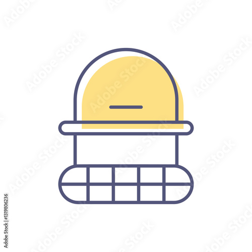 Facemask Vector icon