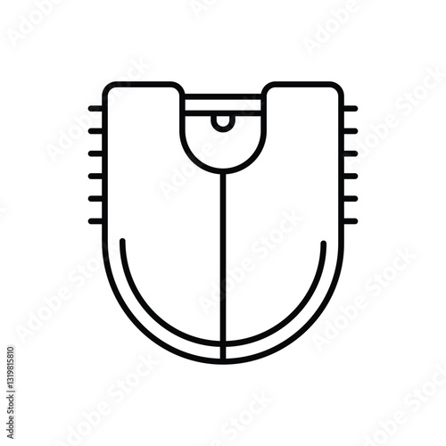 Lather Chaps Vector icon