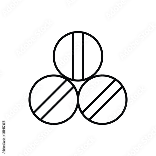 Balls Vector icon