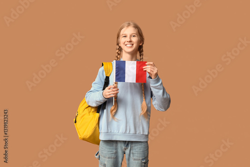 Female student with French ...