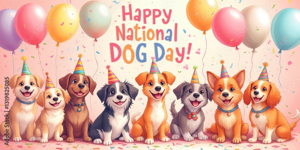 happy national dog day happy national dog day