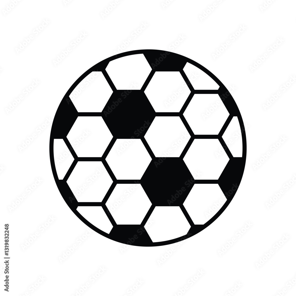 Fototapeta premium football Vector icon