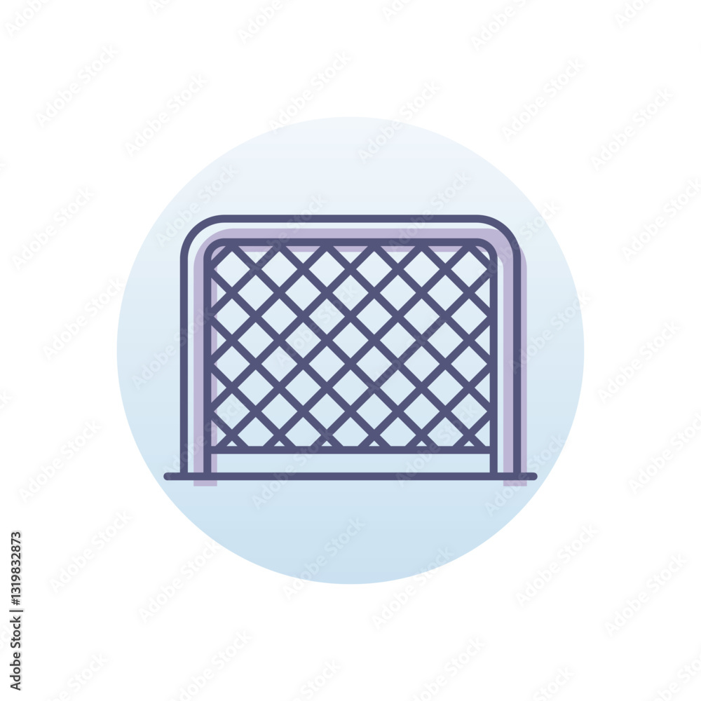 Goal Box Vector icon Goal Box Vector icon