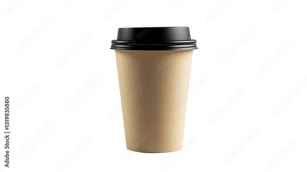 akeaway Coffee Cup with Black Lid PNG akeaway Coffee Cup with Black Lid PNG