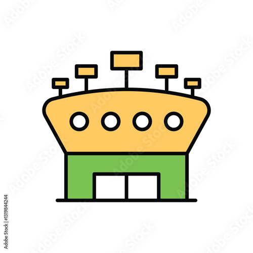 Stadium Vector icon
