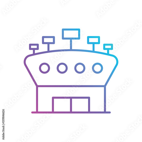 Stadium Vector icon