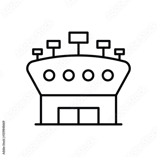 Stadium Vector icon