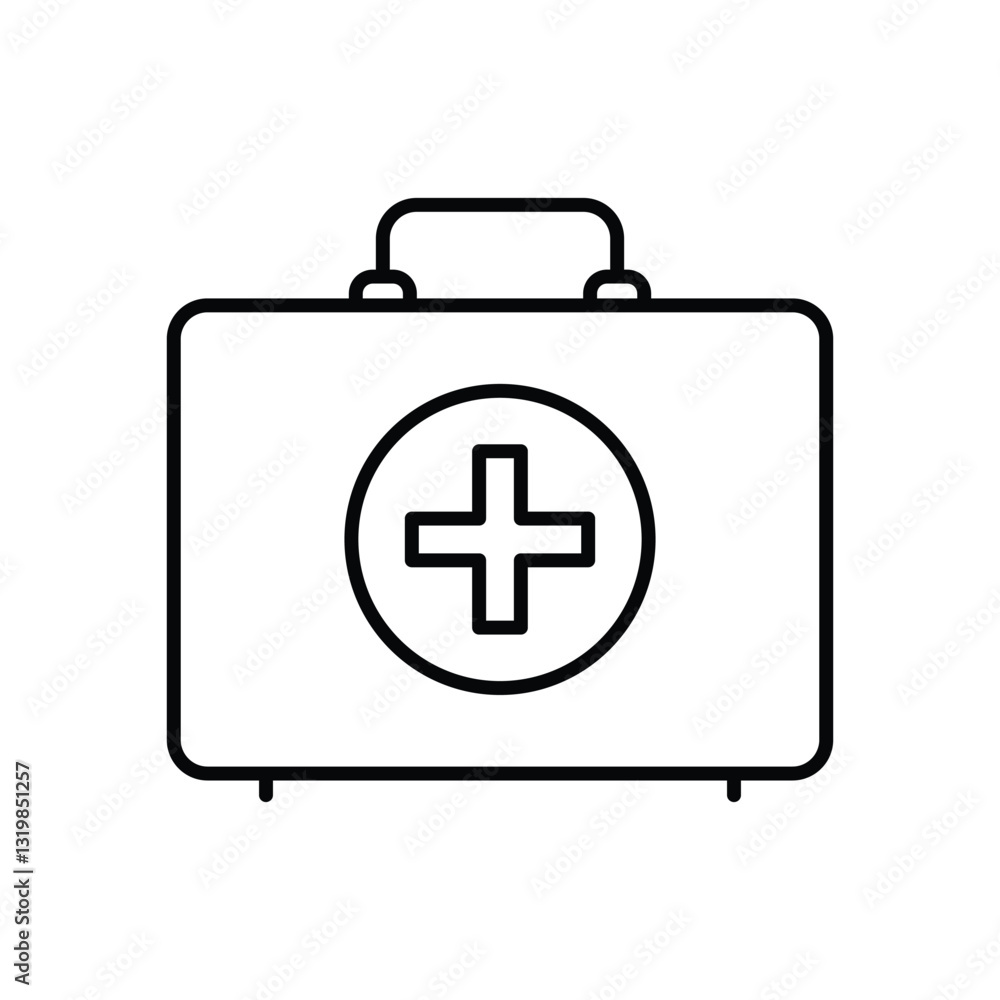 First Aid Kit Vector icon First Aid Kit Vector icon