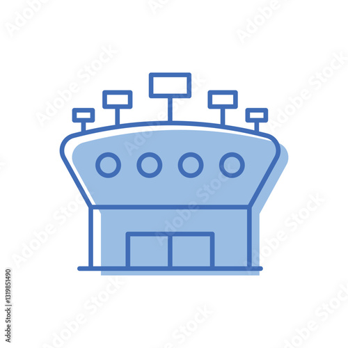 Stadium Vector icon