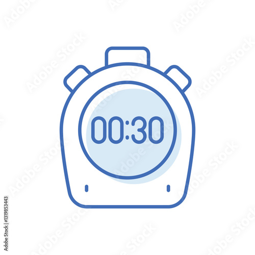 Stopwatch Vector icon