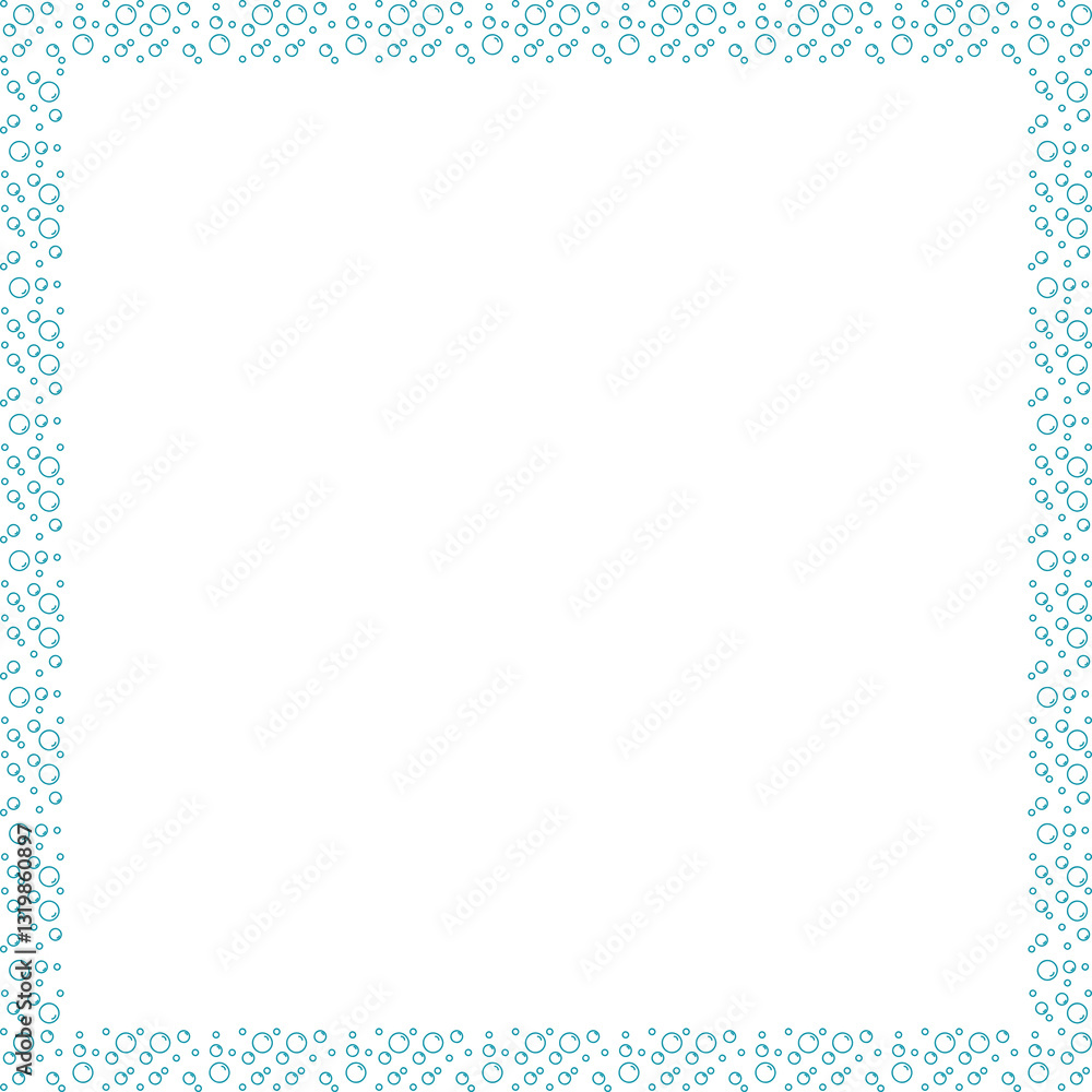 Obraz premium Creative and Colorful Square Border: Frames and Borders 