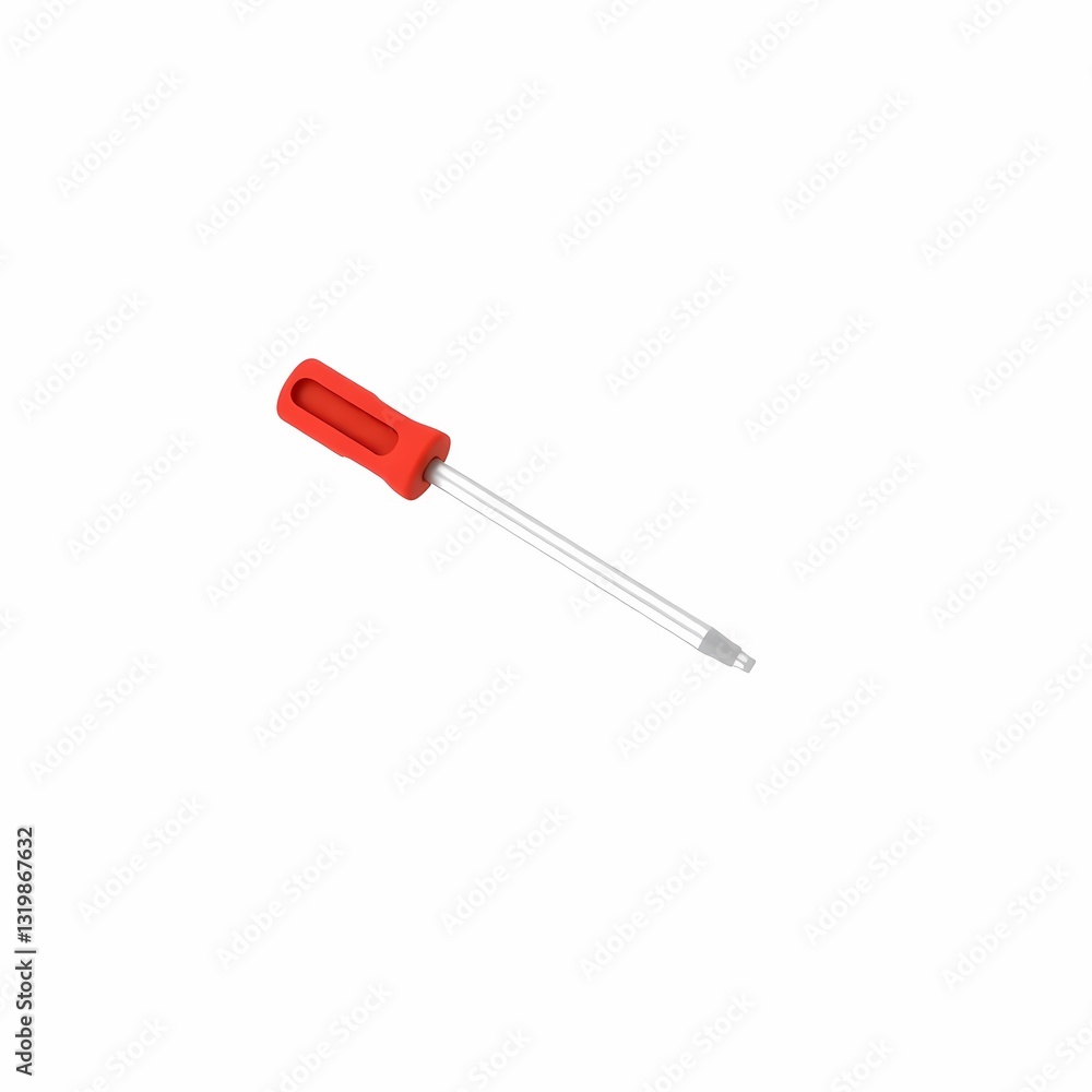 Precision in Every Turn: Close-up shot of a sleek screwdriver, capturing the essence of precision and the art of the repair, the handle with a bold red hue adds a touch of visual energy. Precision in Every Turn: Close-up shot of a sleek screwdriver, capturing the essence of precision and the art of the repair, the handle with a bold red hue adds a touch of visual energy.