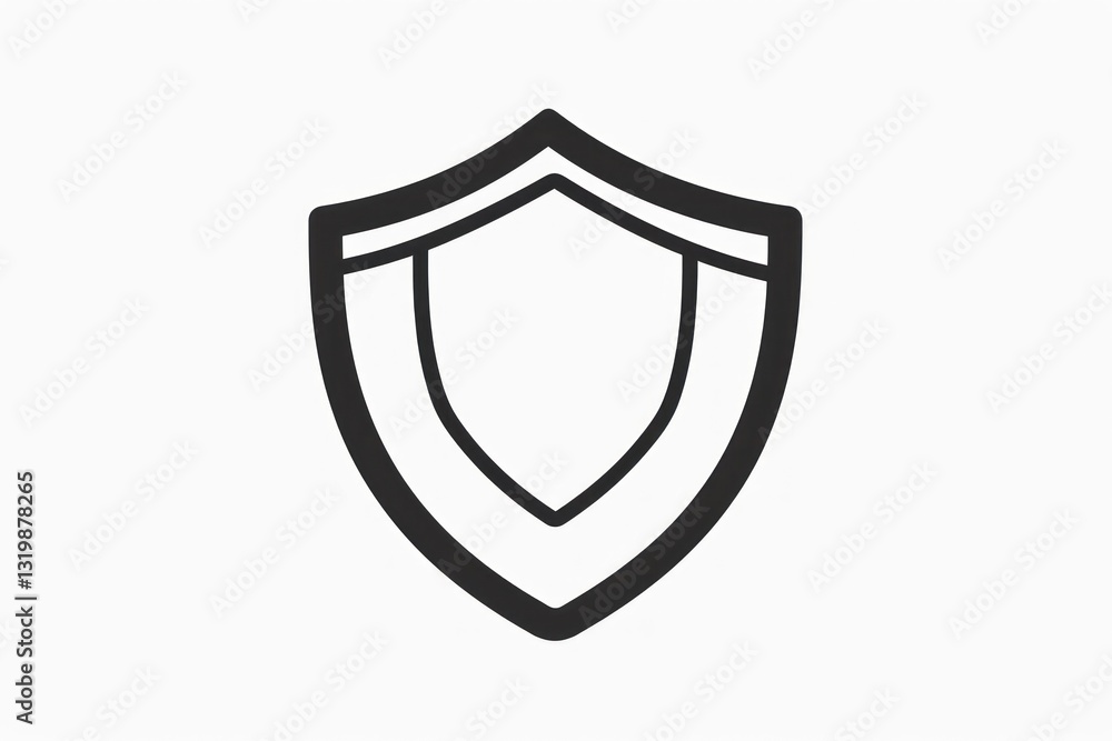 Shield Icon Security and Protection Symbol for Digital and Physical Safety Shield Icon Security and Protection Symbol for Digital and Physical Safety