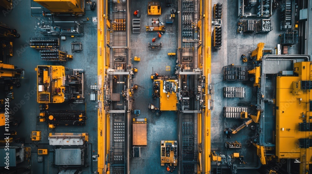 Employees on a factory production line operate machines and assemble products with precision, ensuring efficiency and quality in manufacturing. Employees on a factory production line operate machines and assemble products with precision, ensuring efficiency and quality in manufacturing.