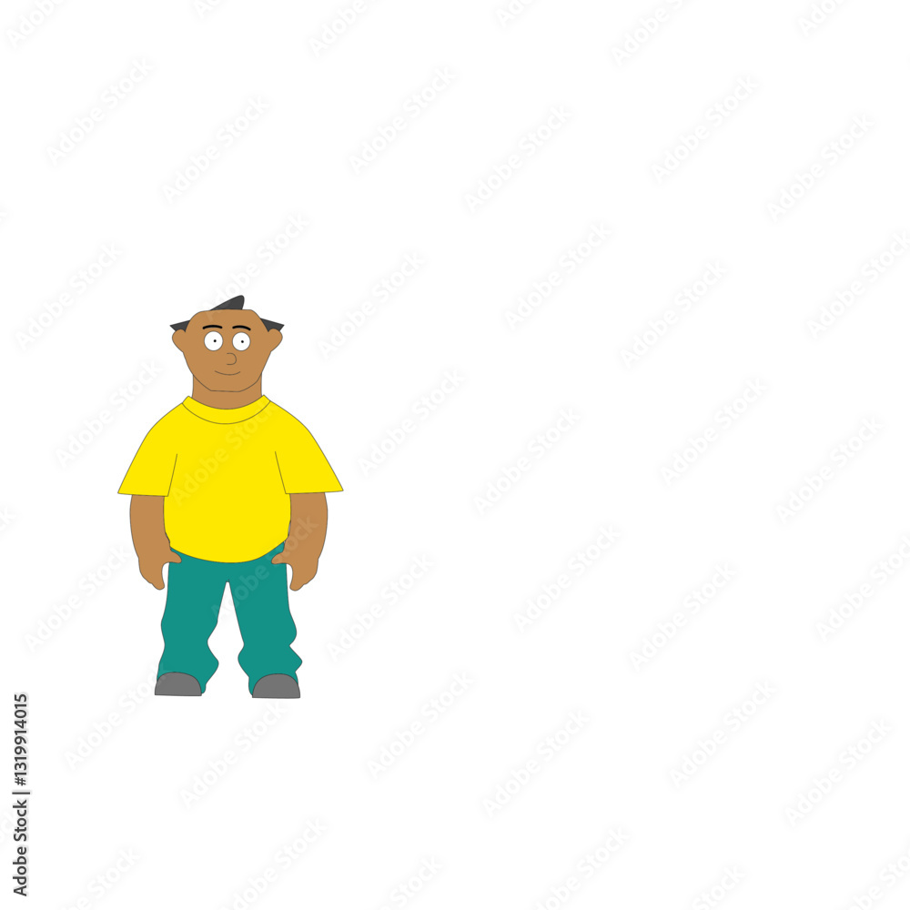 front view of a man front view of a man
