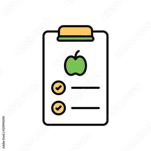 Diet Vector icon