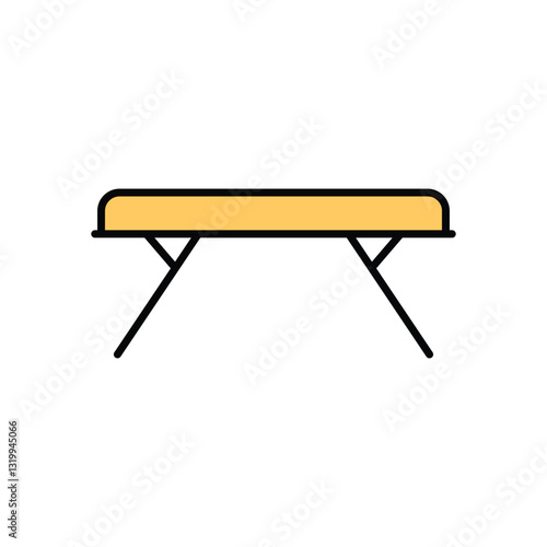 Balance Beam  Vector icon