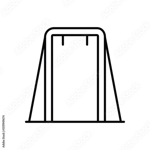 Horizontal Bar Vector icon