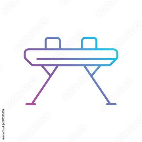  Pommel Horse Vector icon