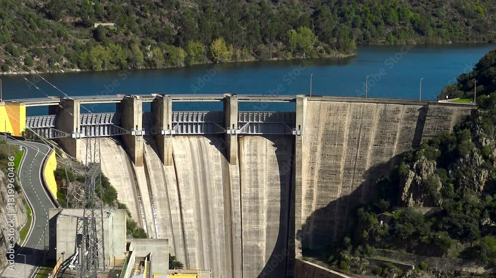 The Bemposta reservoir, power station and dam, also known as the Bemposta waterfall, are a hydroelectric engineering project located in the section known as Arribes del Duero, Spain. The Bemposta reservoir, power station and dam, also known as the Bemposta waterfall, are a hydroelectric engineering project located in the section known as Arribes del Duero, Spain.