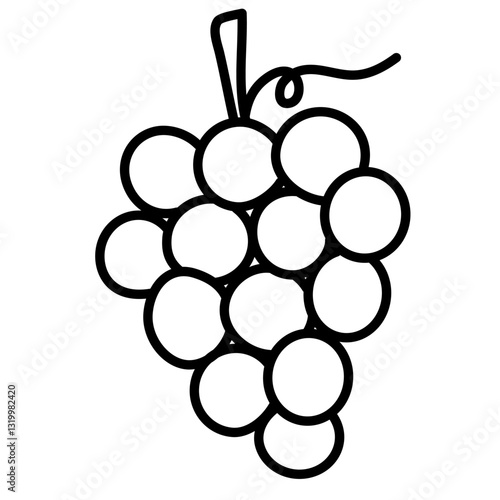 Grape lineart