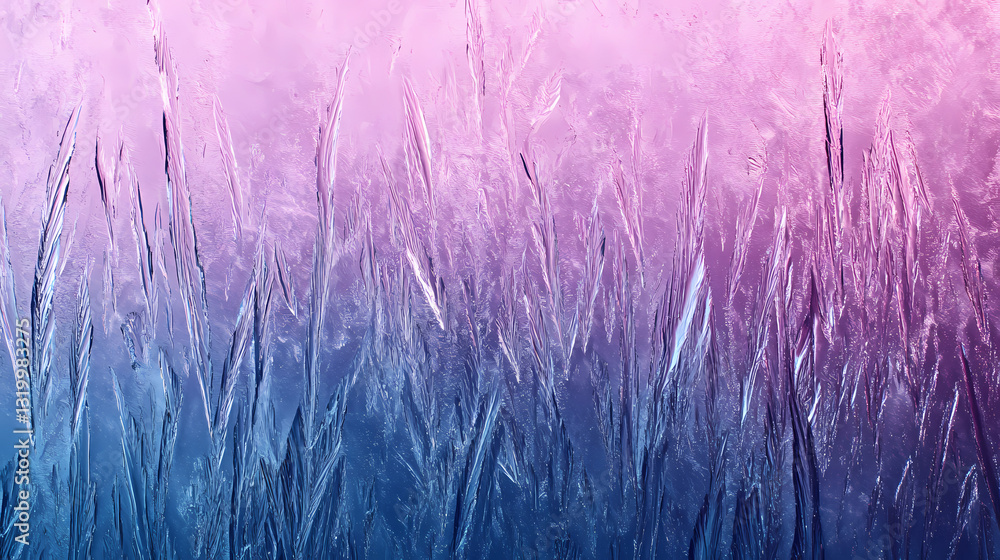 Fractal glass gradient texture. reed vertical lines patterned glass, overlay with transparent background. universal blue purple background stylish gradient. Frosted Glow. Illustration Fractal glass gradient texture. reed vertical lines patterned glass, overlay with transparent background. universal blue purple background stylish gradient. Frosted Glow. Illustration