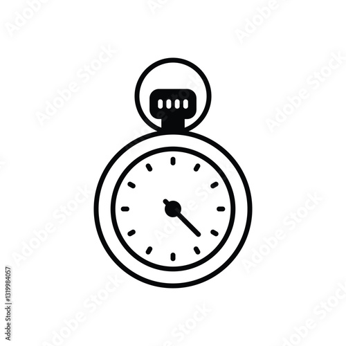 Stopwatch Vector icon