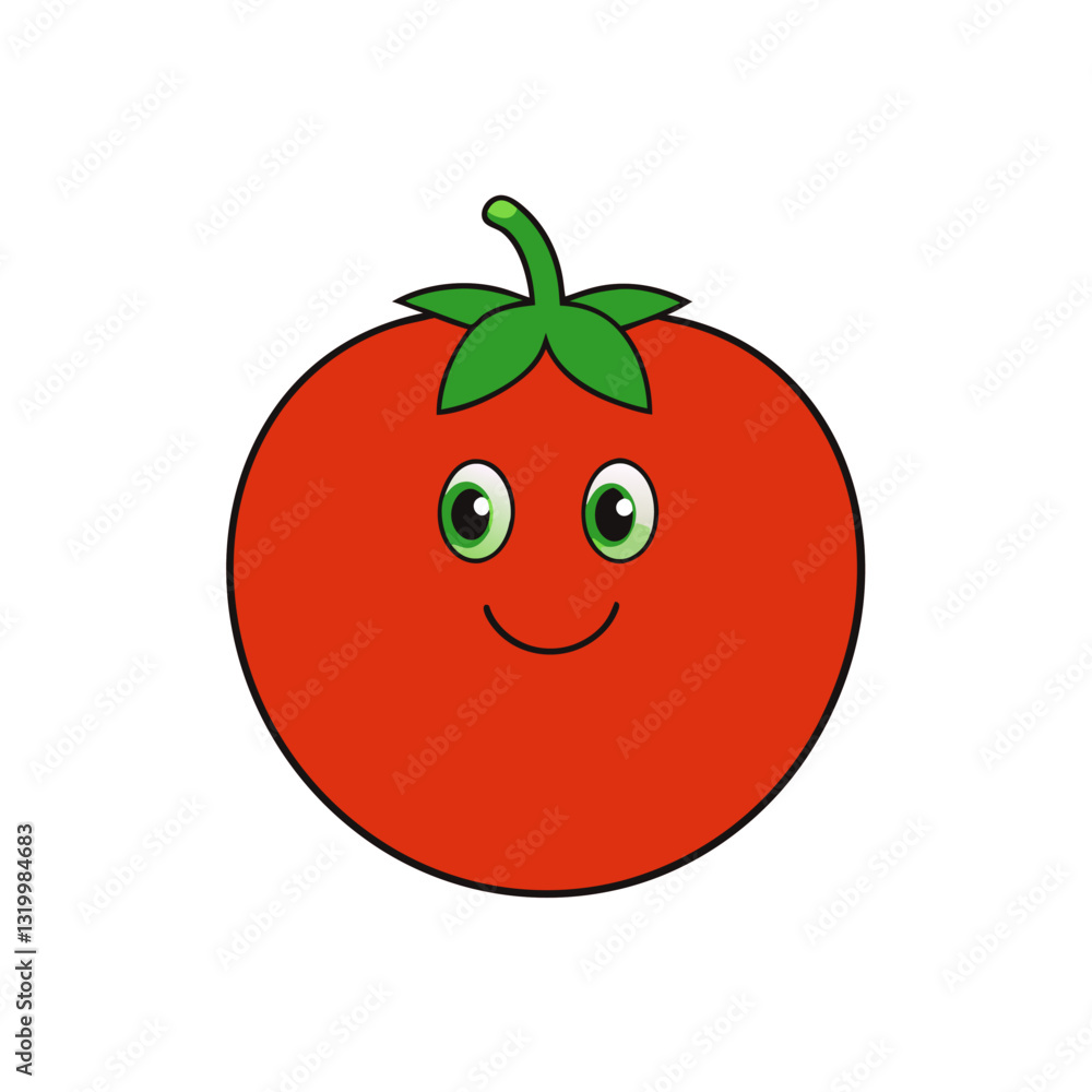 Vector Tomato Illustration with White Background – Clipart, Cartoons, Line Art Design, Create a vibrant tomato vector illustration for your projects with a white background Vector Tomato Illustration with White Background – Clipart, Cartoons, Line Art Design, Create a vibrant tomato vector illustration for your projects with a white background