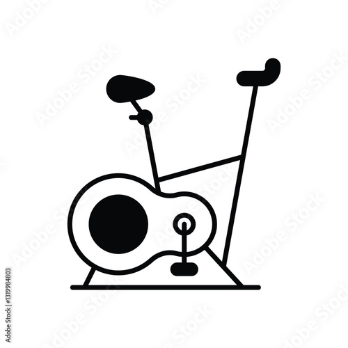 Ergometer Vector icon