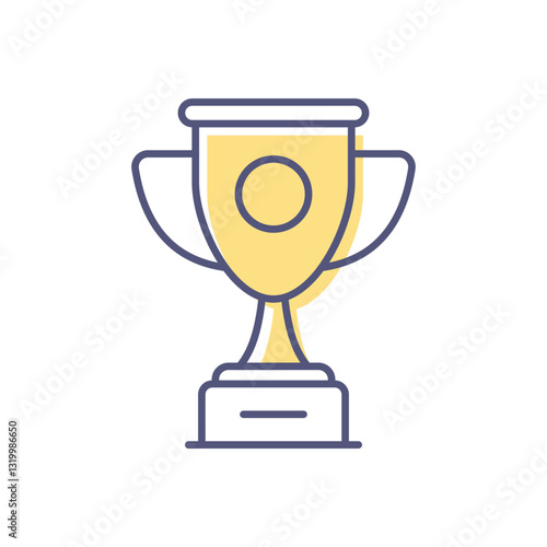 Trophy Vector icon