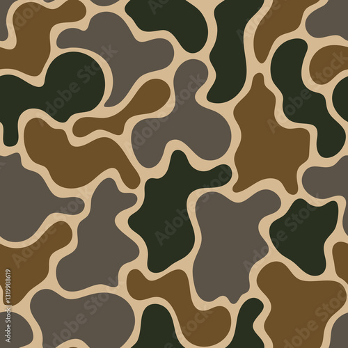 vector duck hunter camouflage pattern