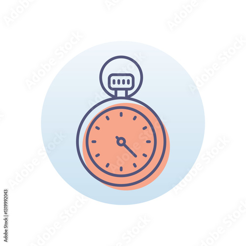 Stopwatch Vector icon