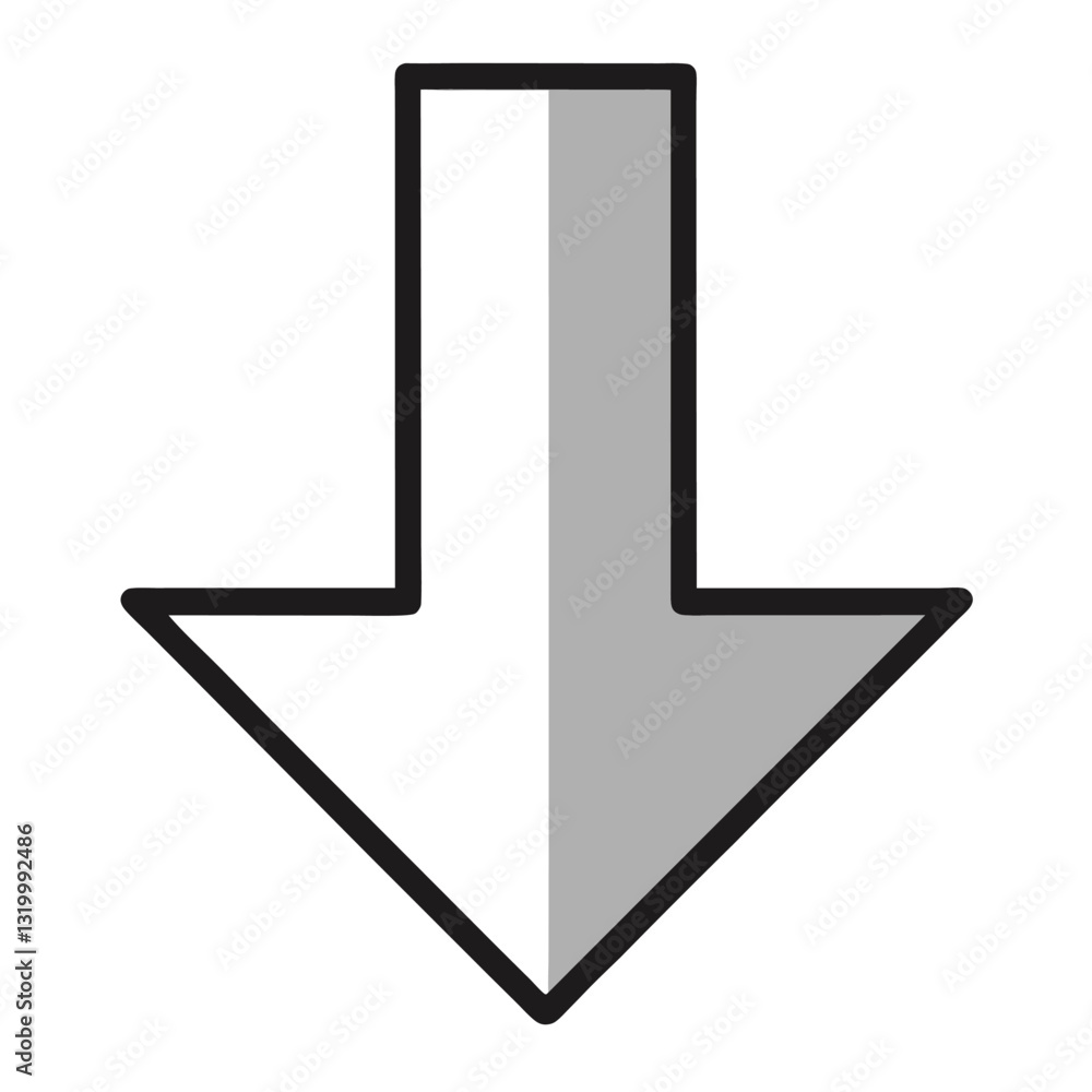 Download Icon with White Background Vector Illustration, Cartoons, Clipart & Line Art Design, High-quality vector icon with white background, perfect for digital design and projects Download Icon with White Background Vector Illustration, Cartoons, Clipart & Line Art Design, High-quality vector icon with white background, perfect for digital design and projects