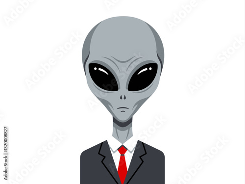 Alien Face Vector, Alien Vector, Alien Logo, Alien Design, Alien Clipart, Alien Vector Template Editable
