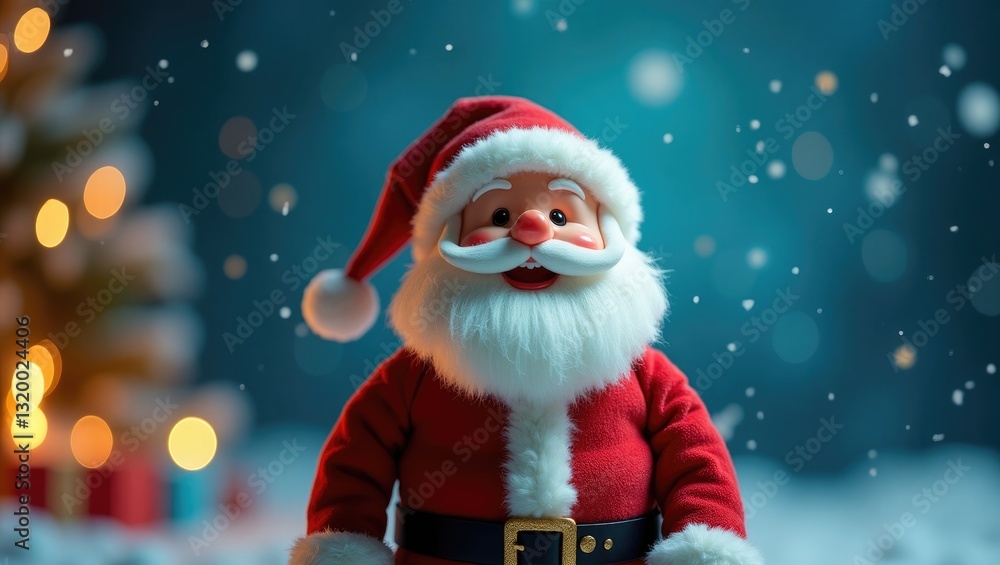 Joyful toy Santa Claus Joyful toy Santa Claus