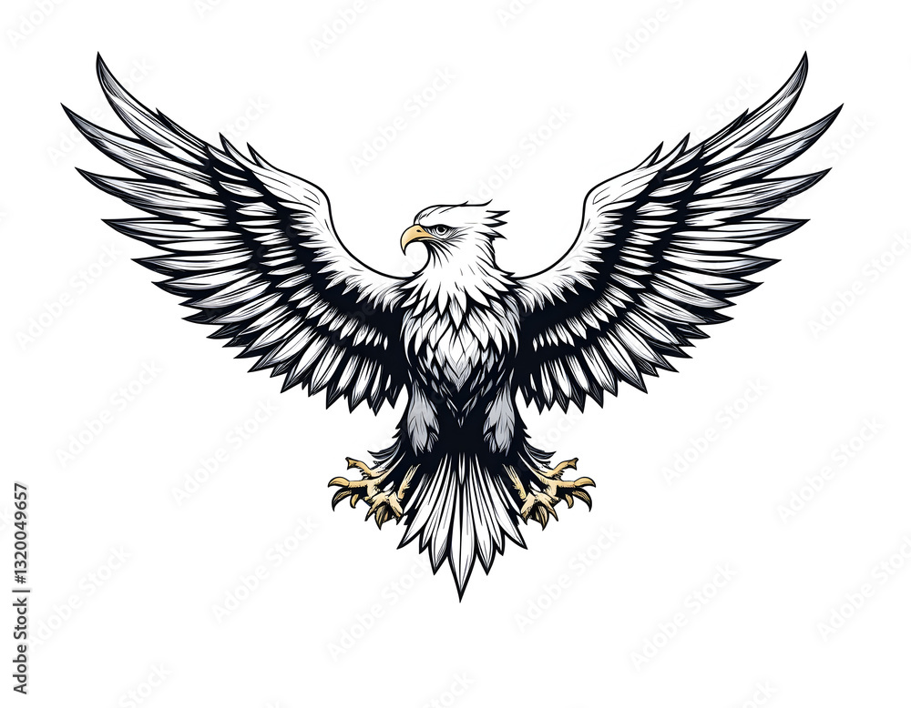 Obraz premium eagle in flight