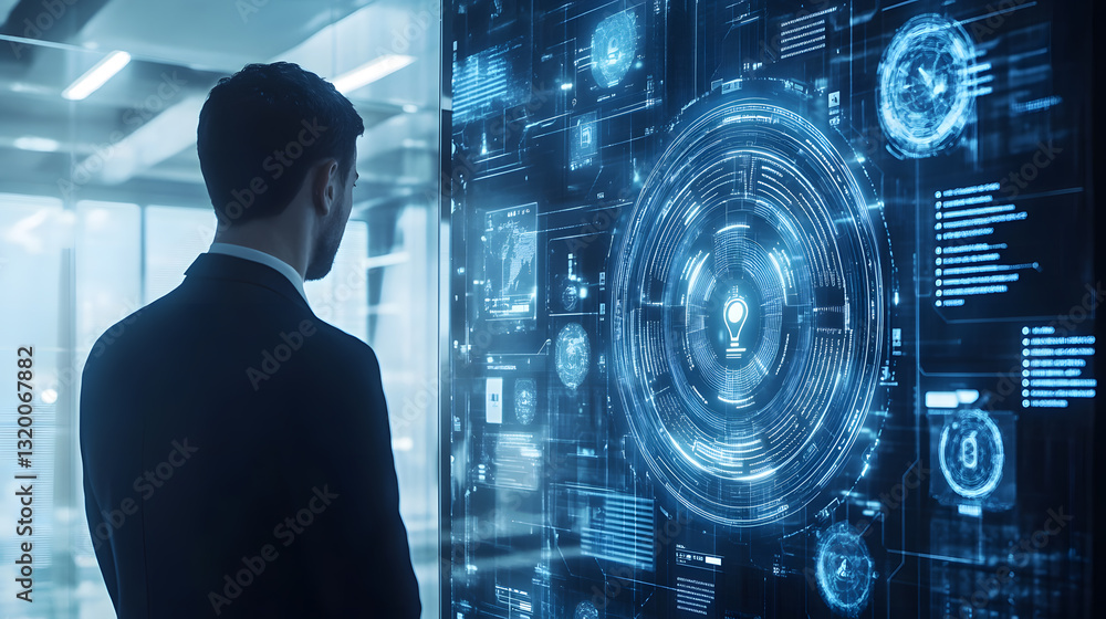 Robotics revolution luxury headquarters with biometric security high-tech environment futuristic viewpoint Robotics revolution luxury headquarters with biometric security high-tech environment futuristic viewpoint