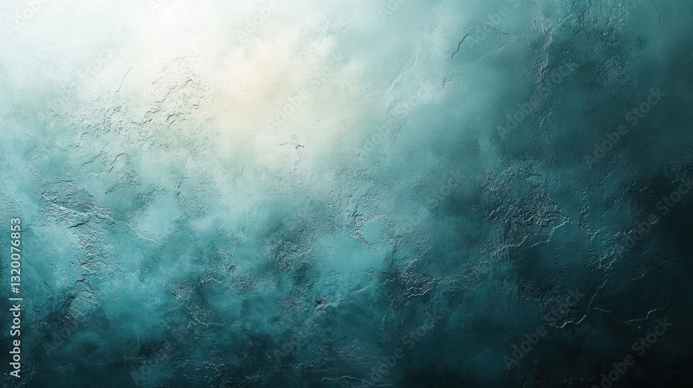Obraz premium Abstract Teal Textured Background Wall