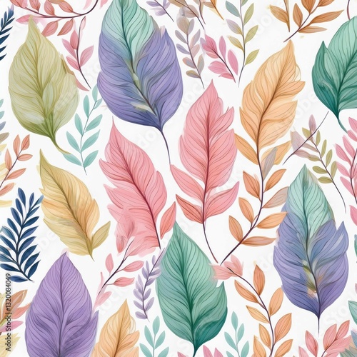 Abstract floral, flower wallpaper and design