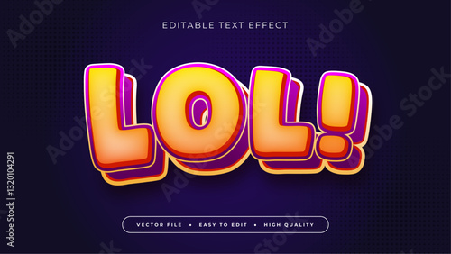 Lol editable text effect