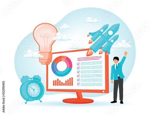 Project implementation, initiation and closure.