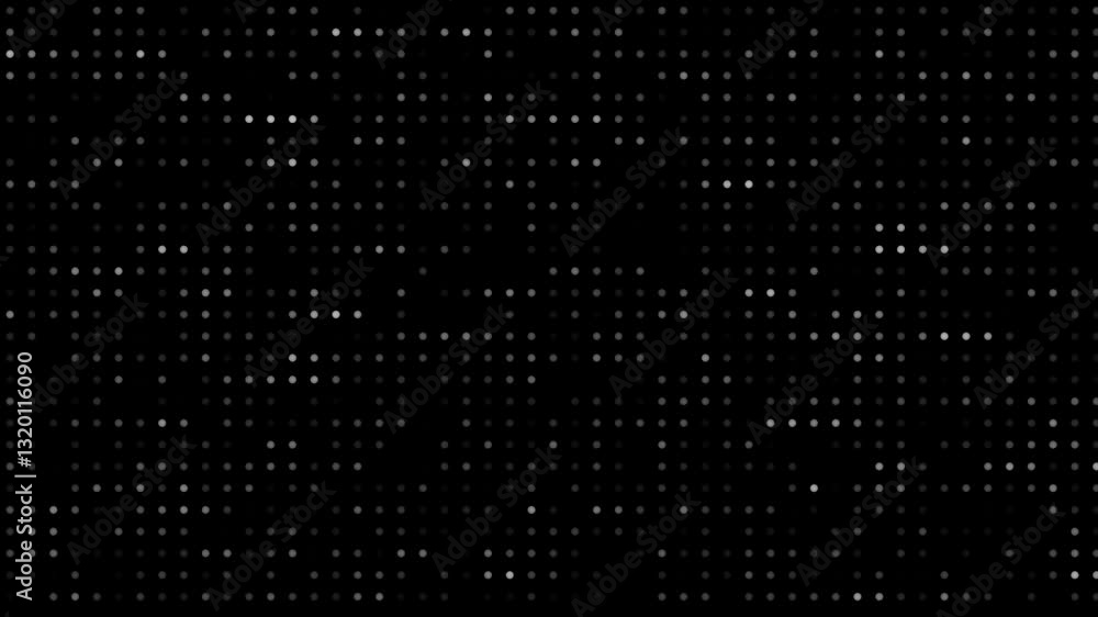 4k halftone dotted texture abstract background, animation for retro vintage effect
